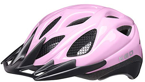 KED Tronus Fahrradhelm, Unisex, Rosa Tan, L (55-63 cm)