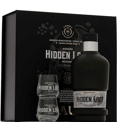 Hidden Loot en coffret 2 verres 40°