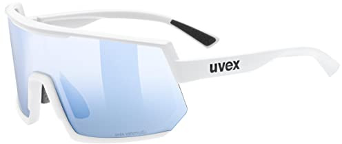 Uvex sportstyle 235 V Outdoorbrille, white matt/blue, one size