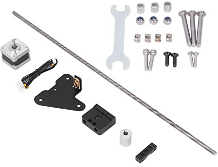 Dual-Z-Achsen-Kit, Dual-Z-Achsen-Upgrade-Kit für CR10, 3D-Drucker-Leitspindel-Kit, Leitspindel-Kit mit 515-mm-Leitspindel-4-mm-Motor, 3D-Drucker-Zubehör