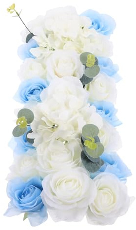 MUCKLILY Künstliche Rosenblumenwand Für Hochzeiten Blumenpaneel Hochwertigen Strapazierfähigen Kunstblumen Stilvollen Dekoration Für Hochzeitsfeiern Und Besondere Anlässe