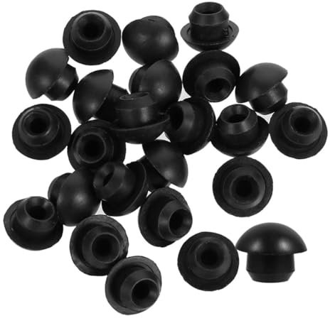 MAGICLULU 50stücke Gummi Jack Stopfen Boden Stopfen Hydraulische Füllstopfen Bung Horizontale Jack Wagenheber