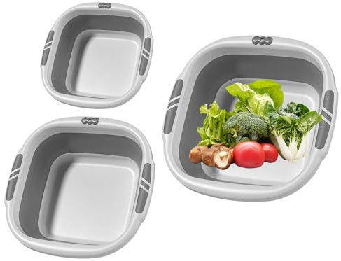 Bol pliable pour le lavage, baignoire portable pour tremper les pieds et les vêtements économise de l'espace - Baignoire portable pour tremper les pieds et économiser de l'espace