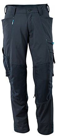 Mascot Herren Rhodos Bundhose Stretch - MASCOT Advanced, Schwarzblau, 82C54