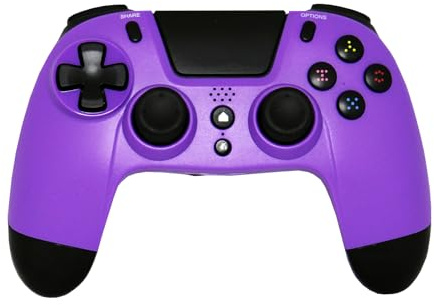 Gioteck - Vx4 - Mando Ps4 Wireless, Controlador Inalámbrico Bluetooth, 3,5 Mm Puerto de Audio, Soporta vibraciónes y Movimientos, Compatible con Ps4 y PC Malva (Windows 8.1)
