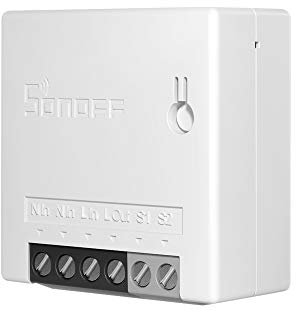 SONOFF MINI R2,Interruttore Smart Intelligente, Switch WiFi,Compatibile Con Amazon Alexa e Google Home,Funziona Come Interruttore e Deviatore