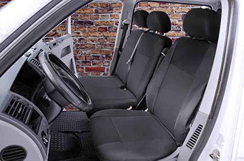Sitzbezüge passgenau Schonbezüge Roco geeinget für VW T6 Multivan Bj. ab 2015 Erste Reihe 3-Sitzer