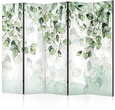 murando Akusticher Raumteiler Natur Foto Paravent 225x172 cm beidseitig auf Vlies-Leinwand Bedruckt Akustikschaum Trennwand Spanische Wand Sichtschutz Home Office b-C-0876-z-a