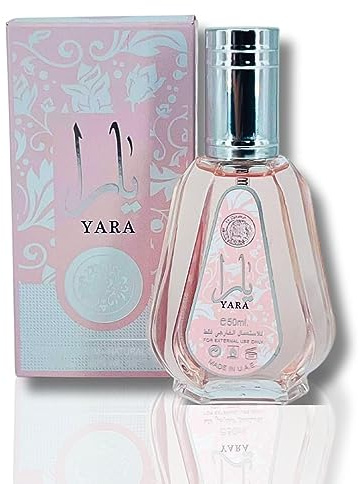 YARA Perfume 50ml for Women Tropical fruits, Orchid, Tangerine, Vanilla, Sandalwood, Musk