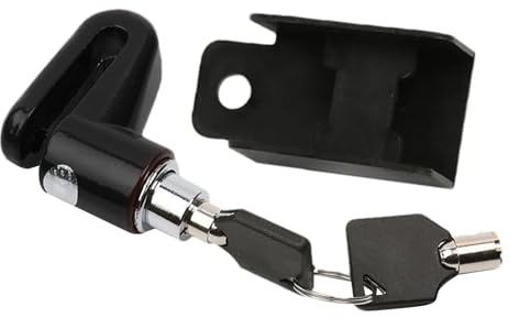 ccuzs Verrouillage de disque pour moto, Verrouillage de frein à disque pour moto - Cadenas de frein à disque avec verrouillage de roue pour scooter robuste | Cadenas antivol étanche pour vélo, cadenas