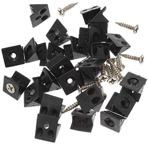 CANIGHT 106pcs Mending Wedges Repair Kit Corner Braces Drawer Bottom Wedges Furniture Reinforcement Screws