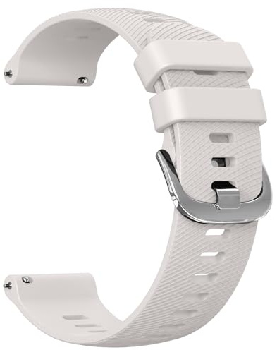 Oumida Armband för Garmin Forerunner 255 armband/Forerunner 255 Music, 22 mm silikon Quick Release armband, klassiskt original ersättningsarmband för Garmin Venu 3/Venu 2 klockarmband, En Storlek