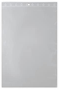 Lot de 1000 sachets 250 x 320 mm fermeture zip Transparent. Sachet fermeture zip 25 x 32 cm 50u sac plastique compatible alimentaire et congélation de marque UNIVERS GRAPHIQUE REF UGZ250320