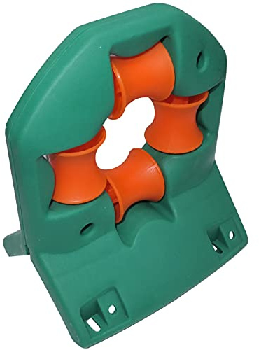 AERZETIX - C48742 - Rollenführung für gartenschlauch halterung 3/4'' 1'' max Ø50mm- 145x111x175mm - kunststoff - gartengerät