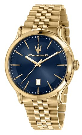 Maserati Orologio Uomo Epoca Limited Edition, Tempo e data, Analogico, R8853118023