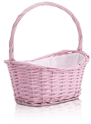 4 Color Baskets Package Easter Egg Hunting Basket Wedding Basket Decorative Shopping Basket Role Play Toy Basket Various