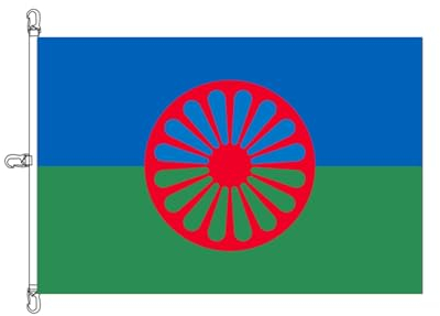 Stormflag Gypsy Flagge 5x7.5ft Zigeuner Flagge 150x225cm unsere Hausflagge Polyester 115 g/m²