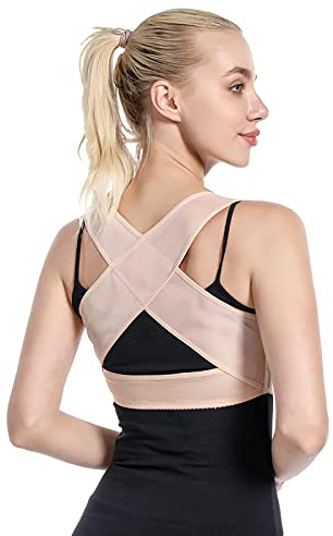 Verstellbare Rücken-Schulter-Haltungskorrektur – Stützbandage für den oberen Rücken für Erwachsene, Bodywellness Haltungskorrektur, Wirbelsäulen-Rückenglätter, Rückenbandage, Haltungskorrektur für