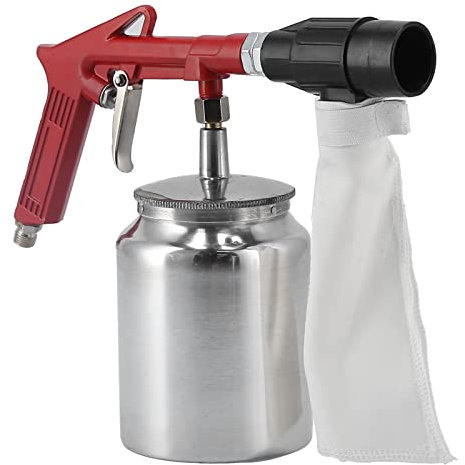Pistola De Chorro De Arena De Aire, Alimentación Portátil De Mano Para Eliminar óxido De Pintura, Manchas Y Suciedad, Kit De Pistola De Chorro De Arena, Máquina Eléctrica De Chorro Con Abrasivo