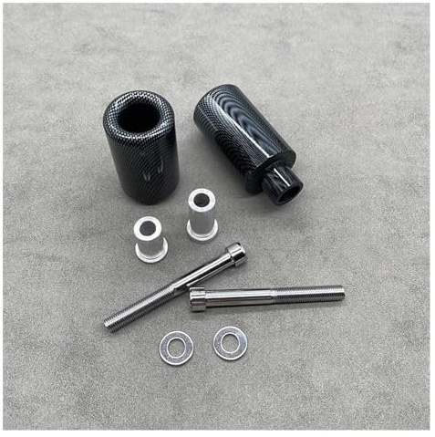 Frame Sliders Sturzschutz Für Suzuki Für GSXR1000 K3 Für GSX-R Für GSXR 1000 2003-2004 Motorrad Rahmen Sliders Crash Fallen Schutz Motor Pad Schutz Block Sturzpads Motorrad(Kohlenstoff)