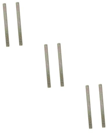 OSALADI 6stücke Türgriff Ersatzspindel Antik Stil Türspindel Für Quadratische Türknäufe Robust Und Langlebig Installieren Passend Für Vintage-türen