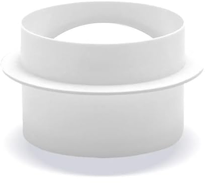 OZXLH 1 PCS 80-200mm Clapet Anti-Retour de Conduit Rond Tuyau de Ventilateur d'extraction Clapet Anti-Retour Bouchon de Conduit Clapet de Ventilation Anti-Retour de Conduit(100mm)