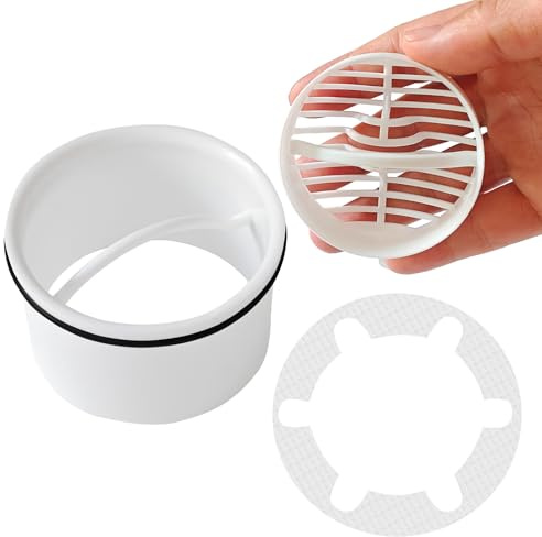 Filtro Capelli Per Scarico Doccia, Kit Scarico Doccia, Filtro Insetto Per Sifone Doccia, Tubo Di Tropppieno Anti-Capelli Di Ricambio, Filtro Capelli Pratico Inseribile, Universale Scarico Doccia