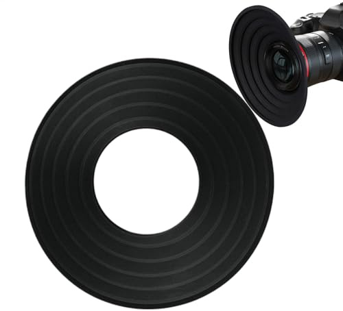 Paraluce Silicone Fotocamera Paraluce 50-70mm Anti-Riflesso | Protezione In Silicone Per Della Fotocamera Previene Sporco e durante gli Scatti Fotografici
