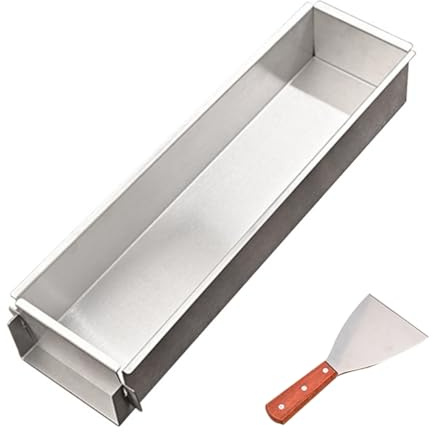 Molde de acero inoxidable para pastelerías profesionales, moldes de metal para tartas, moldes de tiramisú con parte inferior extraíble