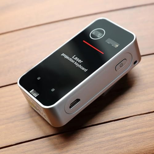 ZLXHDL Portable Wi-FI Direct Wireless Wireless Optical Projection Projection Clavier virtuel Compatible avec Le téléphone, Le Pad, Les Smartphones et Les tablettes