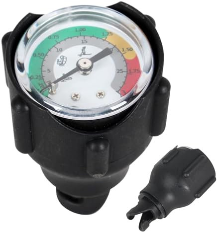 Pressure Gauge For Inflatable Kayak - Inflatable Boat Air Gauge Barometer - Surfboard Parts, Raft Accessories, Water Pump Supplies For Water Sports Outdoor