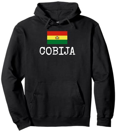 Cobija Country Bolivia Viaje Familiar Boliviano Hombres Mujeres Sudadera con Capucha