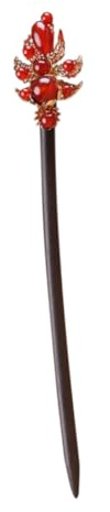 LRXIYODE Épingle à Cheveux Chinoise en Bois Vintage pour Chignon, Accessoires Coiffure Femme, Maintien de Chignon Élégant, pour Cosplay et Soirées