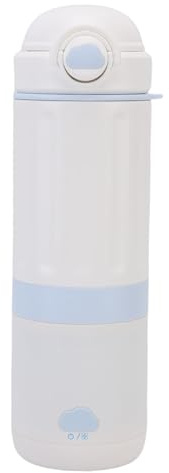 Acouto Bollitore di Bollitore Elettrico, 500 Ml, 316 Acciaio Inossidabile, Ricaricabile USB, 70 W, Viaggio Elettrico per Viaggi Elettrici Portatile Compatibile con Auto