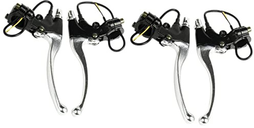 Deechate 2 Paar Elektrische Fahrrad Brems Hebel Fahrrad Bremsen Cut-Off Brems Hebel Rad Teile für Elektrische Fahrrad Roller