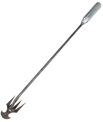 YIXANNX Herramienta para arrancar malas hierbas, herramienta para desherbar, herramientas de jardinería, desherbador manual de acero forjado, fácil