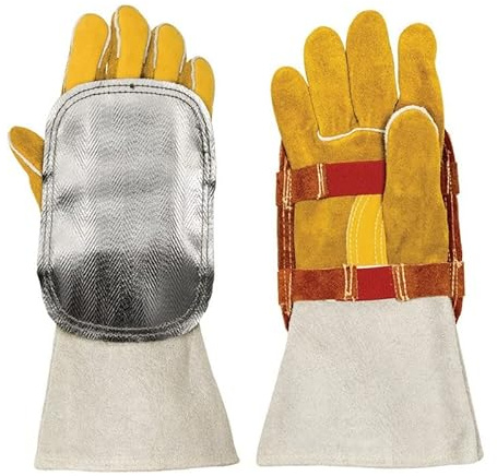 Weldas Handschutz Rindspaltleder m.Glasfaser