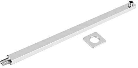 Brausearm Brausehalter 60cm Duscharm Edelstahl Universal Wandmontage Verlängerung Duschkopf Arm für Kopfbrause Regendusche Duschbrause Badezimmer Fester