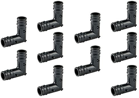 10-Pack EFIELD Poly Pex-A 1/2 Inch x 1/2 Inch 90 Degree Elbow Expansion Fittings For Pex A Tubing/Pipe Only,(PPSU1960005)