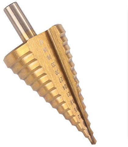 HSS Step Cone Drill Bit - 4-42Mm 14 Sizes Hole Cutter High Speed Steel