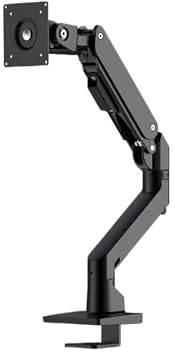 Generisch Monitor Arm, Aluminium-Gasfederarm, 34–49 Zoll gebogener Bogen-Bildschirm-Monitorhalter, kompatibel for Samsung Odyssey Neo G9/G7, Belastung 20 kg(Black)