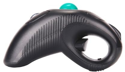 GALPADA Souris sans Fil à Boule de Commande 2.4g Port USB, Forme Dauphin Portable en Plastique, 5 Boutons, 1000dpi, pour Ordinateur Portable