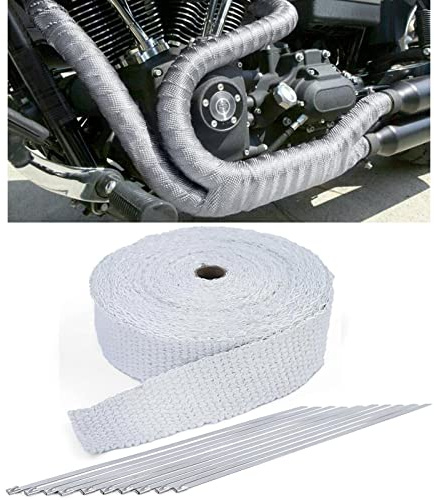 Auspuff Hitzeschutzband Thermoband Keramik bis 1300°C 50mmx2mm 15Meter
