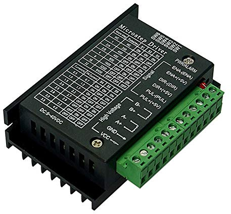 COVVY TB6600 4 A 9-42 V Schrittmotorsteuerung, CNC-Controller, 32 Segmente, 2/4 Phasen, Hybrid-Schrittmotorsteuerplatine