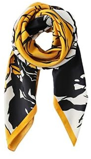 MAIRY Seidentuch Damen Elegant Schal Quadratisches Halstuch Seidenschal Scarf Dekorative Accessories