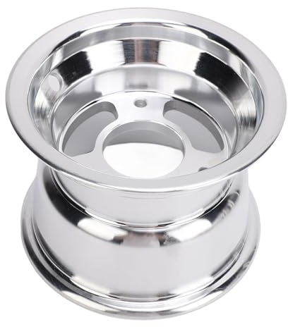 Llanta de Rueda ATV, Llanta de Rueda ATV de 6 Pulgadas Llanta de Aleación de Aluminio a Prueba de Herrumbre de Alta Resistencia para Carrito de Go Karts