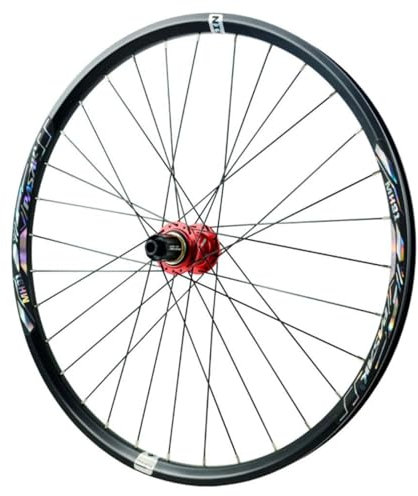 GEIRONV 26/27,5/29 Zoll Fahrrad Vorder Und Hinterrad, Scheibenbremse Mountainbike-Räder Aus Aluminiumlegierung 32 Löcher Fahrradnabe Steckachse 7/8/9/10/11/12 Geschwindigkeit(Rear Wheel,26inch)