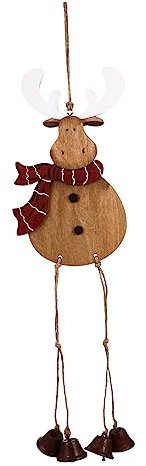 GRADENEVE Glocken Weihnachten Dekor Hängende Glöckchen Verzierung Glöckchen Weihnachtsdekoration Holz Glocken Für Baum Tür Wand Fenster