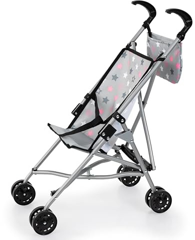 Bayer Design Silla de Paseo para muñecas Buggy con Bolsa, Plegable