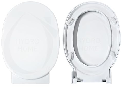 Copriwater Sedile Wc IO FLAMINIA A TERRA Come Originale, In Plastica Termoindurente Avvolgente,Colore Bianco MADE IN ITALY